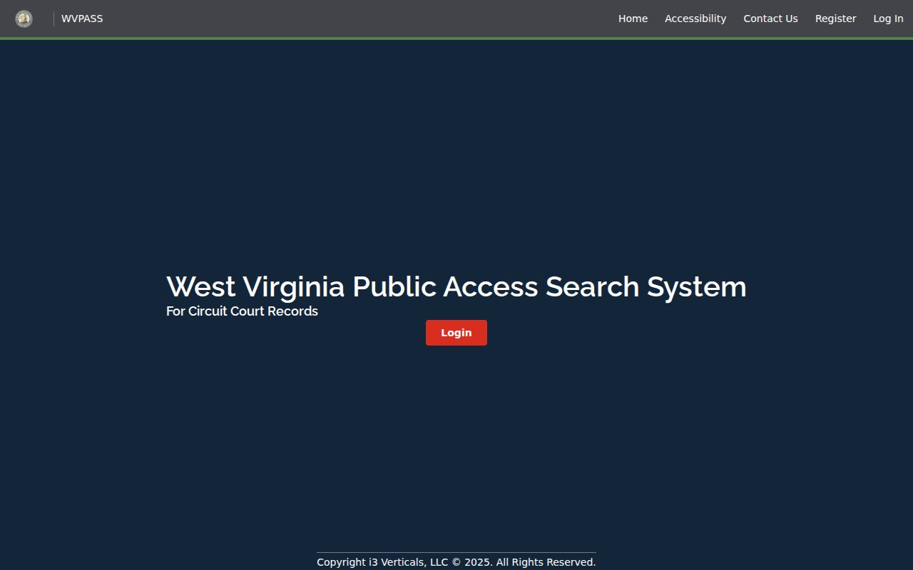 Cabell County Circuit Court docket search through WVPASS